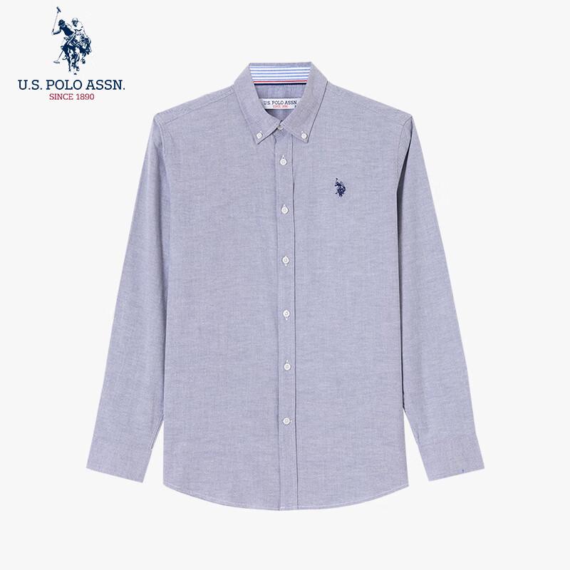 U.S. Polo Assn. Мужская повседневная рубашка с длинным рукавом