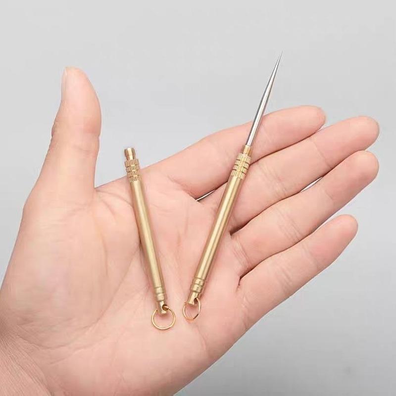 Многофункциональная, Портативная зубочистка из нержавеющей стали, титановый сплав