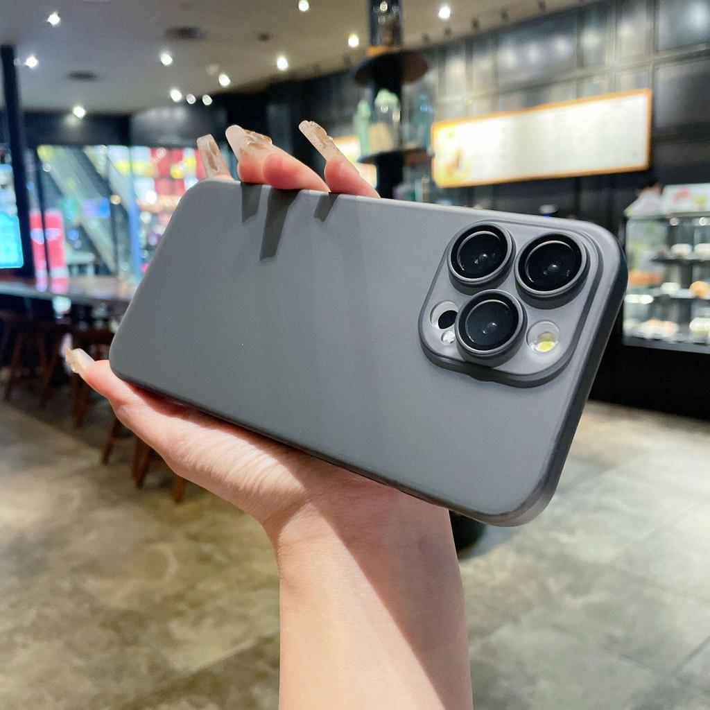 Ультратонкий магнитный чехол для iPhone 15 Pro Max для Apple 14 и 13 — твердый корпус со встроенной пленкой для объектива.