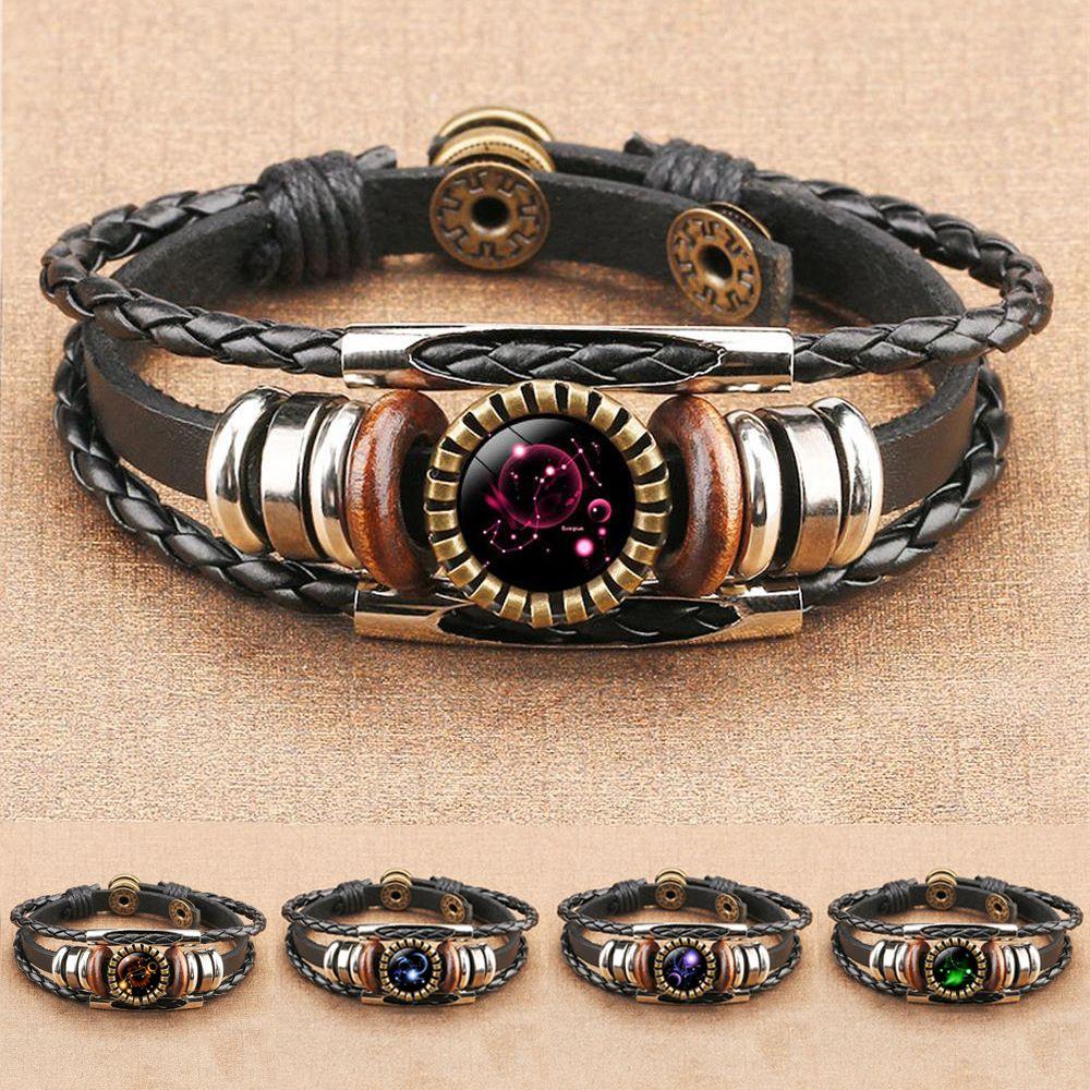 Подарок дружбы Лев Весы Скорпион Созвездие Стрельца Ножной Браслет Подвеска Браслет Подвеска Зодиака