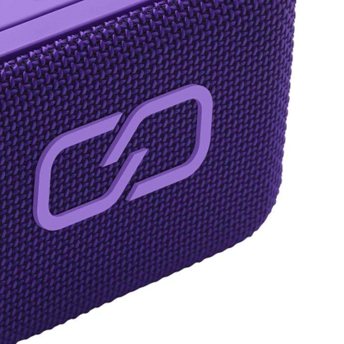 Enceinte Bluetooth 5.3 Portable 5W Splash Proof IPX4 Autonomie 16H XS40 Ledwood Violet