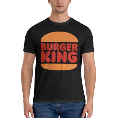 Футболка Burger King Влагопоглощающая и дышащая Легкий спорт Футболка с высококачественной печатью