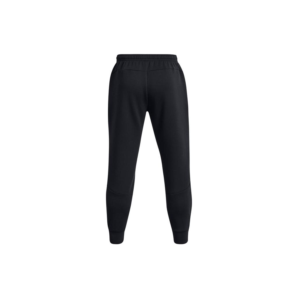 Under Armour Solid Color Jogger Sweatpants Men Bottoms Black 1379808-001