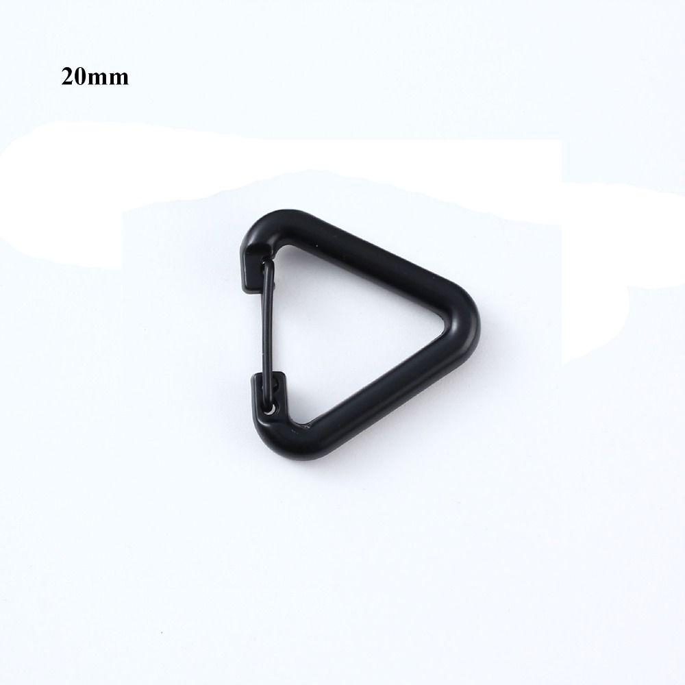 Triangle Outdoor Snap Clip 20/25mm Bottle Hook High Quality Camping Hiking Keychain Outdoor Tool