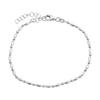 Silver Bracelet Without Stones, Product Weight 2.39 G (2173007)