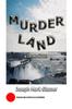 Книга Murderland A Crime Novel by Joseph Mark Glazner - Paperback