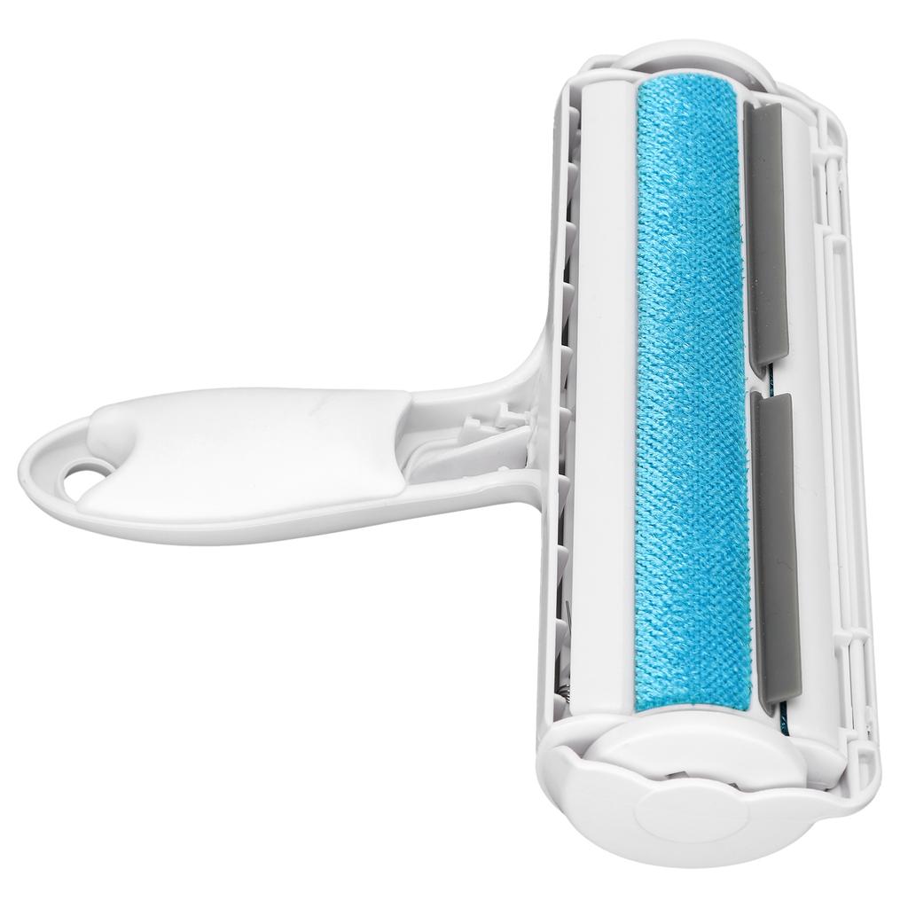 Pet Hair Removal Tool Reusable Dog Cat Hair Remover Roller for Furniture/Bed/CouchBlue White