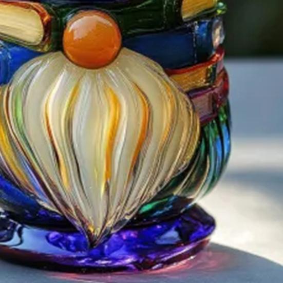 Расписанная кружка-книга Гном 325 мл Забавная кружка-гном Стеклянная кружка для воды для любителей книг Семья Друзья Учителя Уникальная посуда для напитков для дома и офиса