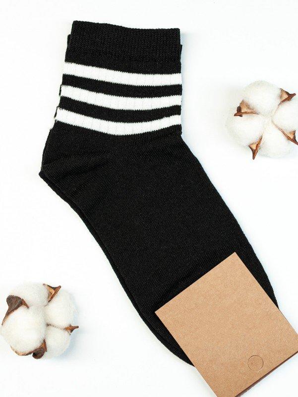 High Socks with Striped Cuffs ISSA Plus