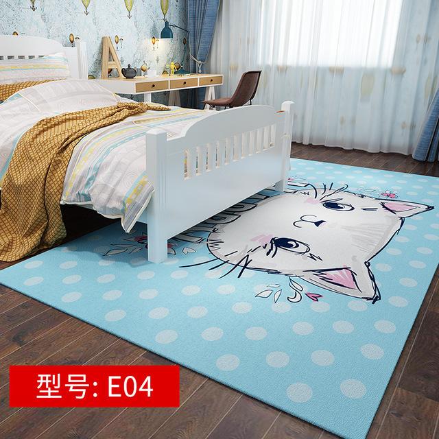 Entrance Door Mat Cute Pink Cartoon Floor Rug For Bedroom Bedside Room Mat Girl Bedroom Decoration Room Decor Kids Carpet Rugs