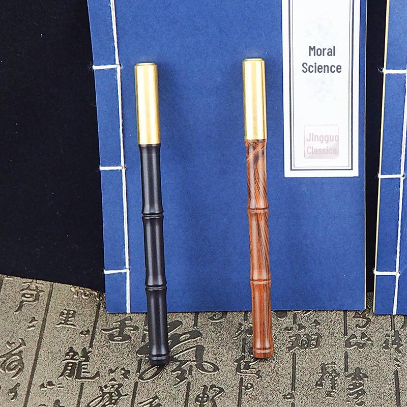 Ручка для студентов Gufengtang Sandalwood & Ebony - Имитация бамбука