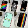 Гей Лесбиянка ЛГБТ Радужный Прайд Чехол для телефона для Samsung Galaxy A53 A33 A13 A12 A32 A52 A14 A34 A54 A15 A25 A35 A55 A71 A51