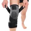 Outdoor Sport Compression Kneepad Fixed Belt Kneecap Fitness Training  Protective Gear GrayM