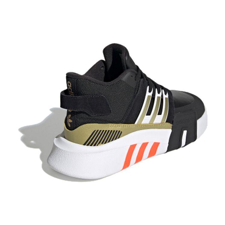 Adidas Originals Eqt Bask Adv V2 Comfortable Versatile Non-Slip Wear-Resistant Shock Absorbing Mid-Top Lifestyle Casual Shoes Women Sneaker FW5348