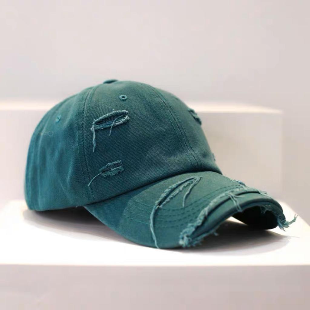 2024 New Adult Vintage Baseball Cap girls personality washed Peaked Cap male and female couples outdoor shopping Sunscreen Hat
