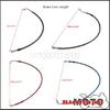 Motorcycle Master Cylinder Braided Line Steel Wires Throttle Cable For Harley Dyna Low Rider 2014-2017 Harley Dyna Fat Bob 12-17