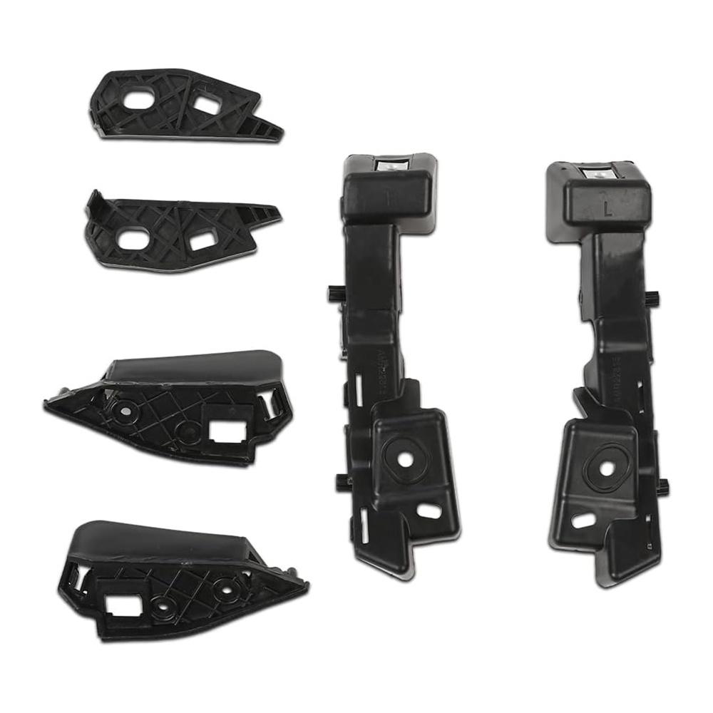 6 Pcs Front Bumper Brackets Retainer Support Kit For Chevrolet Malibu 2016-2018