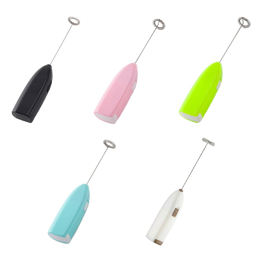 Mini Milk Whisk Mixer Stainless Steel Electric Milk Frother Blender Handheld Milk Foam Maker Fast Convenient for Kitchen Gadgets