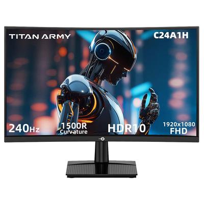 Игровой монитор TITAN ARMY C24A1H R1500 16:9 ВА FHD 240 Гц (США)