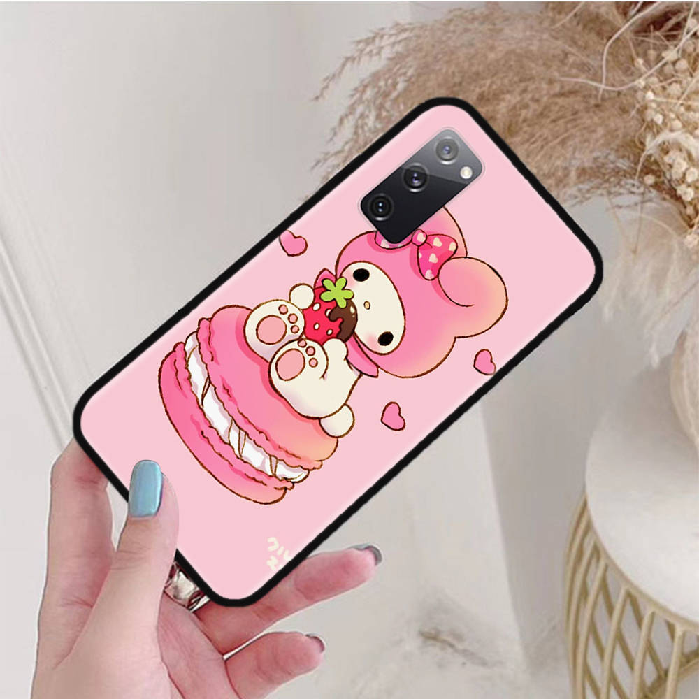 Черный чехол для Xiaomi Poco X6 X4 M5 M6 F5 F6 C65 C55 C50 C51 C40 Pro Redmi 14C A3X 13C 12C 11T 10A 9C Note 7 6 8A Plus L-10 My Melody