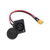 3 Pin XLR Cannon Charging Port for INOKIM OXO OX Electric Scooter Charging Socket Charge Plug Replacement Parts
