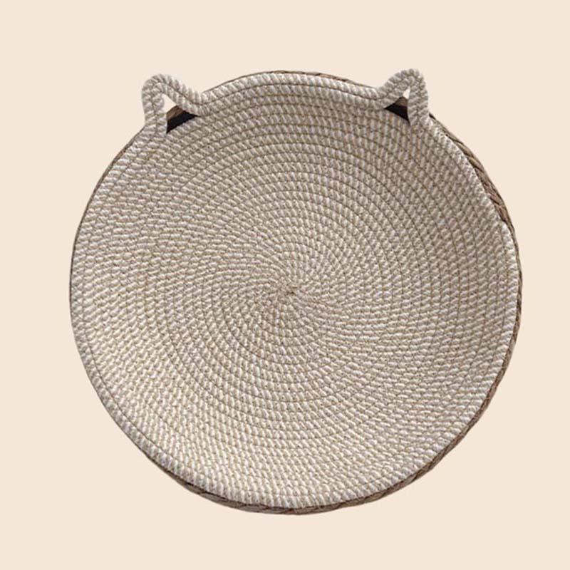 In Summer, Rattan Sisal Cat Scratching Board Cat Litter Is Wear-resistant and Cannot Drop Chips