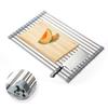 Rack Above Sink Cutting Plastic Various Drainer Compact Space Saving Slim Kitchen Foldable Steel Silicone D.E. [Drainer Folding] 52cm35cm Tableware,