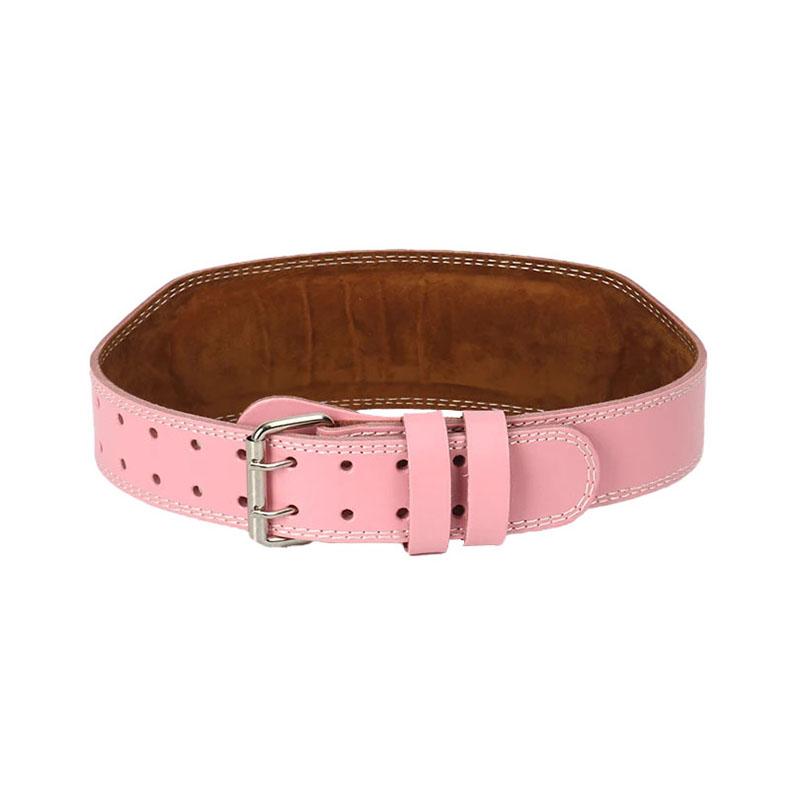 Кожаный фитнес-пояс для тяжелой атлетики для женщин с мягкой поясничной поддержкой для силовых тренировок и упражнений приседания