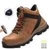 New Work Boots Indestructible Safety Shoes Men Steel Toe Shoes Puncture-Proof Sneakers Non Slip Waterproof Protective Boots