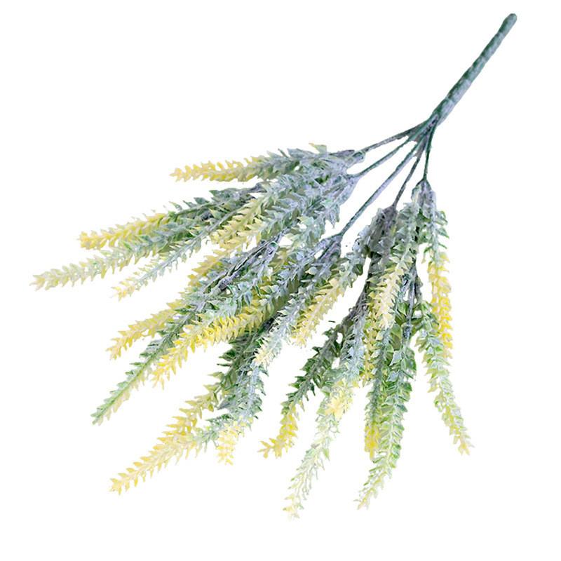 Шелковое растение лаванды Искусственный букет из пластика для украшения дома и использования на мероприятиях