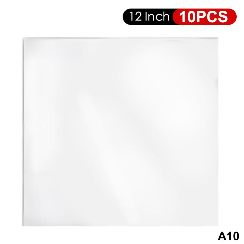 3/5/10 шт. Пакеты для хранения виниловых пластинок с двойным открытием, трехслойные, для пластинок 12 дюймов (LP), двухнаправленное открытие, защитный чехол для альбома