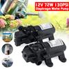 6L/min Electric Water Pump Black Micro High Pressure Diaphragm Self-Priming Cooling DC 12V For Car Wash Water Pump Sprayer
