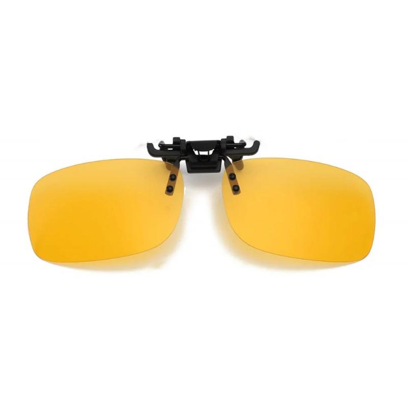 Новые унисекс поляризованные солнцезащитные очки-клипсы для близоруких, для вождения, с линзами для ночного видения, для езды на велосипеде, клипсы для солнцезащитных очков, мотоциклетное оборудование