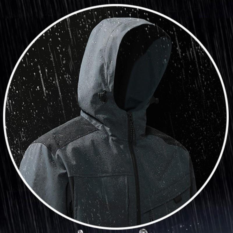 Men's New Autumn Outdoor Storm Jacket Windproof Waterproof Sports Windbreaker Single-layer Hooded Mountaineering Clothing for Men and Women
