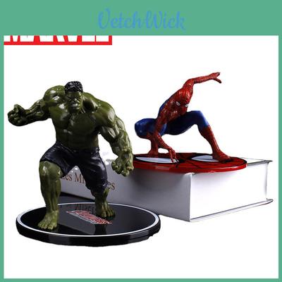 Набор игрушек фигурок Марвел Мстители для детей Железный Человек Человек-паук Халк Капитан Америка