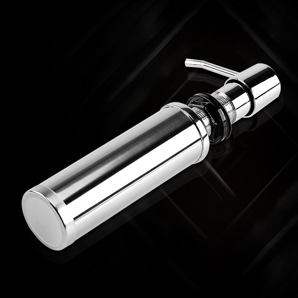 250 мл Нержавеющая сталь Дозатор для жидкого мыла Бутылка Кухня Ванная Комната Душ Лосьон Шампунь Насос