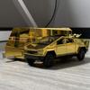 1/32 Gold Tesla Cybertruck Off Road Pickup Truck Alloy Metal Diecast Model Car Perfect Holiday Present Boy & Suitable For Collectibles
