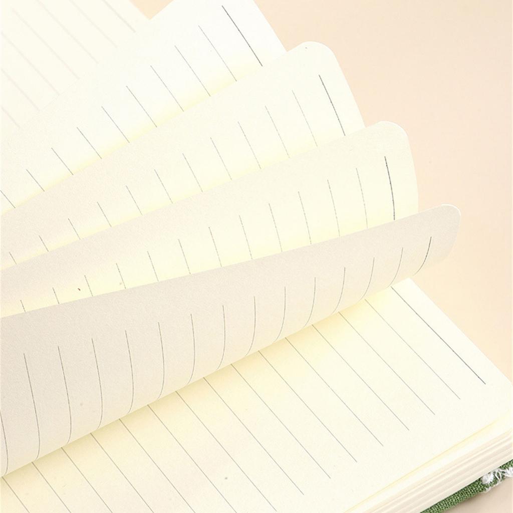 Вышитый блокнот на 256 страниц, небольшой блокнот в линейку для студентов, женщин, пишущих журналы в твердом переплете