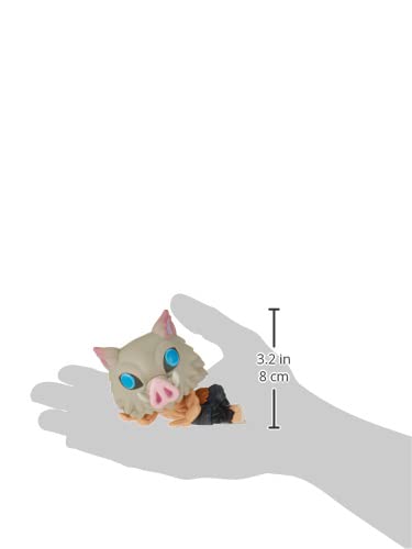 Funko Anime Demon Kimetsu no Yaiba Inosuke Hashihira Relaxing with Mask, специальный выпуск, многоцветная ограниченная виниловая фигурка POP! Убийца #1090