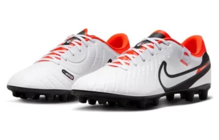 Nike Tiempo Legend 10 Pro Hg Низкие 'White Bright Crimson' DV4332-100