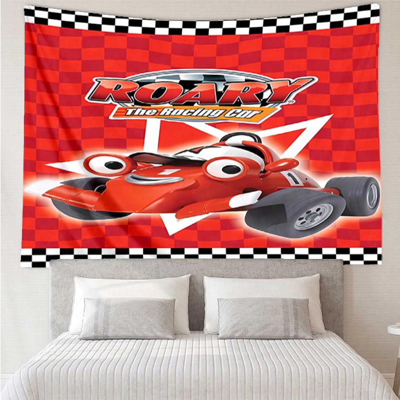 Truck Print Tapestry, Backdrop, Easy Setup, Ideal for Bedroom, Office & Living Room, with Aesthetic Wall Hanging Decor.