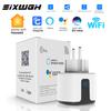 Wi-Fi Homekit розетка Smart EU Plug 16a Функция таймера монитора мощности для поддержки продуктов Apple Google Home Smartthings Siri Alexa