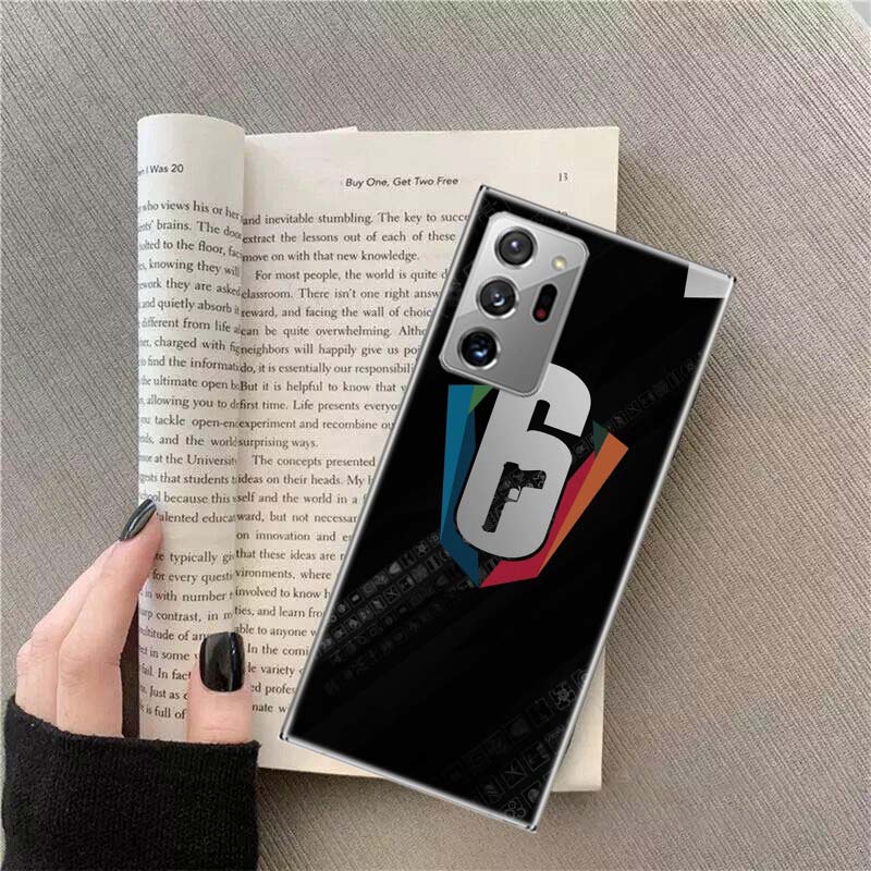 Game Rainbow S-Six S-Siege Phone Case for Samsung A17 A37 A57 A07 A16 A26 A36 A56 A05S A15 A25 A35 A55 Galaxy A03 A13 A23 A33 A5