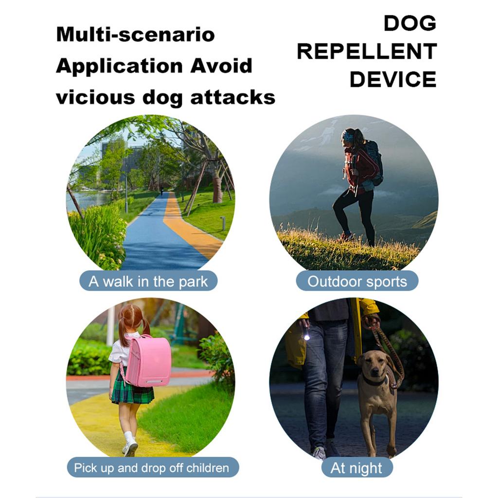 P10 Smart Ultra-sonic Dog Bark Control Devices 3-Heads Anti-Barking Devices Portable Dog Barking