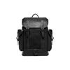 Рюкзак Hitch 30 Classic Monogram на шнурке с магнитной застежкой из кожи Мужской рюкзак Черный CE471-BLK