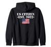 US Citizen Est 2022 US Citizenship Zip Parka