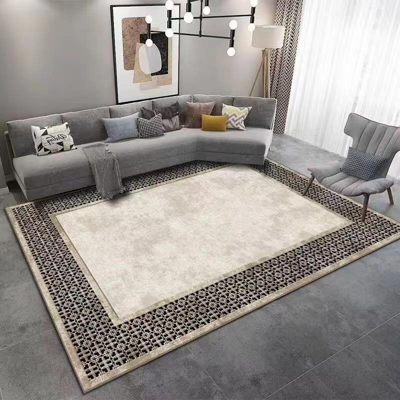 Ковер для гостиной грязеотталкивающий и простой в уходе, прикроватный ковер, ковер под диван и кофейный столик, ковер для большой площади