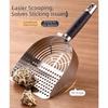 Deep Shovel Cat Litter Scoop Stainless Steel Toilet Garbage Picker  Pet Cleaning