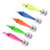 5pcs Durable Sleeve  Fish Squid Fish Baits Luminous Hooks Fishing Accessory
