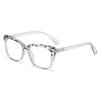 Ladies' Large-frame Cat's Eye Reading Glasses Fashionable High-definition Anti-blue Light Far-sighted Glasses with A Diopter Up To +4.0